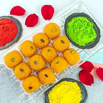 Gulal and Laddoo