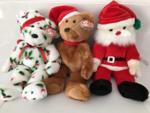 Christmas Teddy Online - Santa Soft Toy