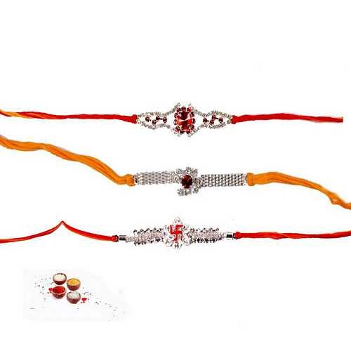 Online Kundan Rakhi