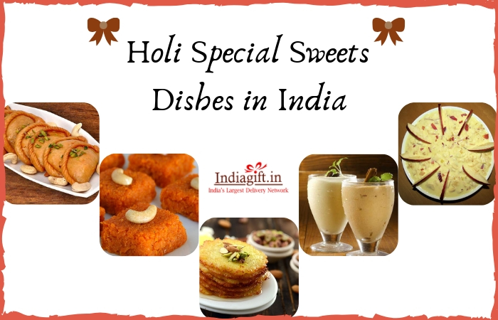 Holi Special Sweets Dishes in India