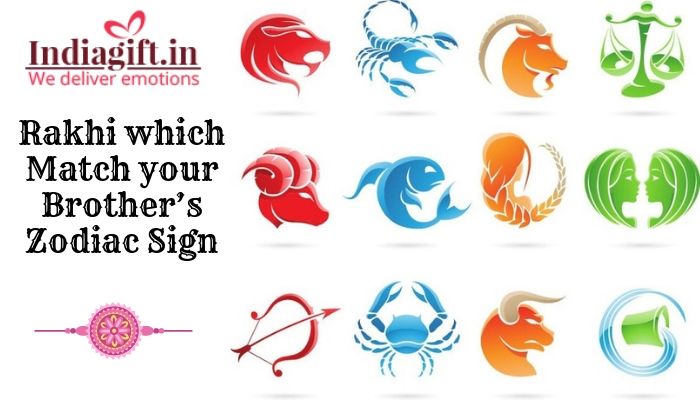 Rakhi which Match your Brother’s Zodiac Sign