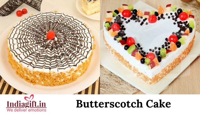 Yummy Butterscotch Cake 1 Kg | Winni.in