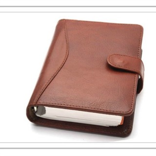 Leather Personal Planner-Brown