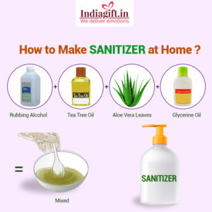 How To Make Sanitizers At Home Indiagift