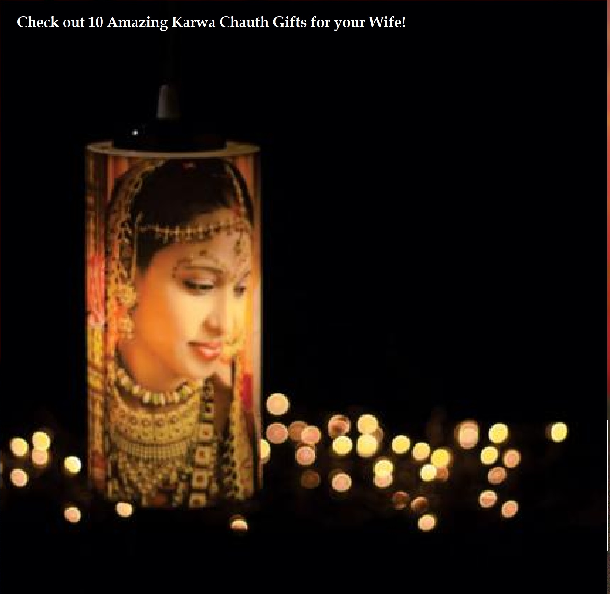 Karva chauth special sales gift for wife