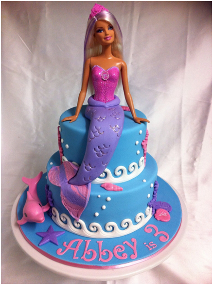 Mermaid Doll Cake