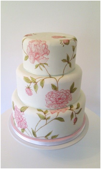 Hand painted cakes