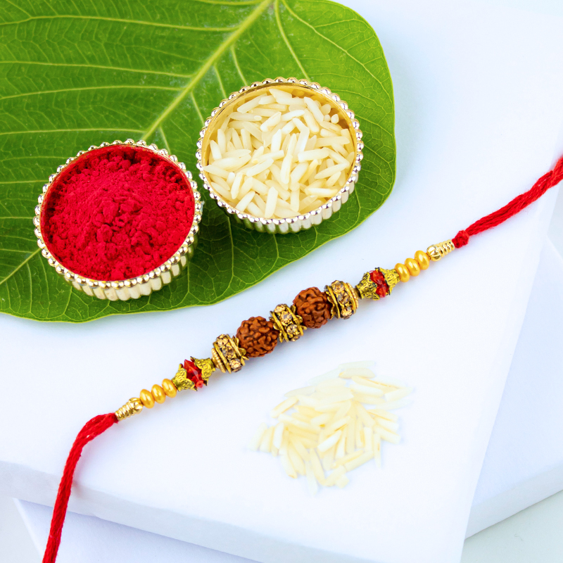 rudraksha rakhi