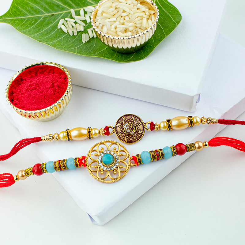 Rakhi - kundan rakhi