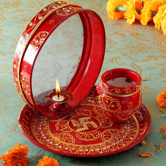 karwa Chauth PoojaThali