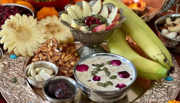 Karwa Chauth sargi thali