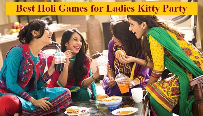 Best Holi Games for Ladies Kitty Party