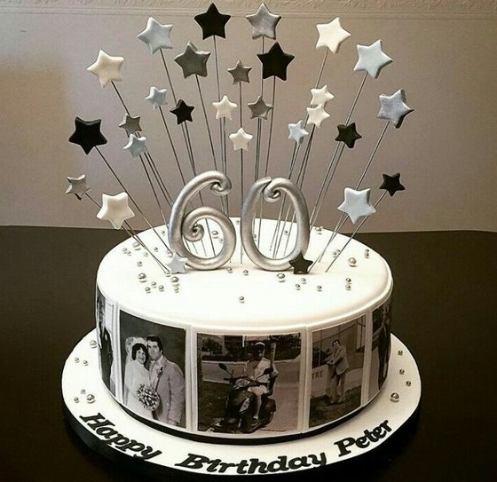 60th Birthday Cake Ideas - Crafty Morning-mncb.edu.vn