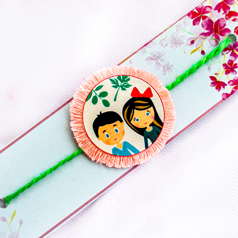 Handmade rakhis