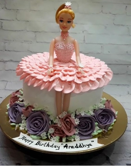 Birthday Barbie Cake