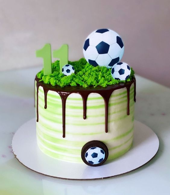 Birthday Cakes for Kids- Sports-Themed Cake