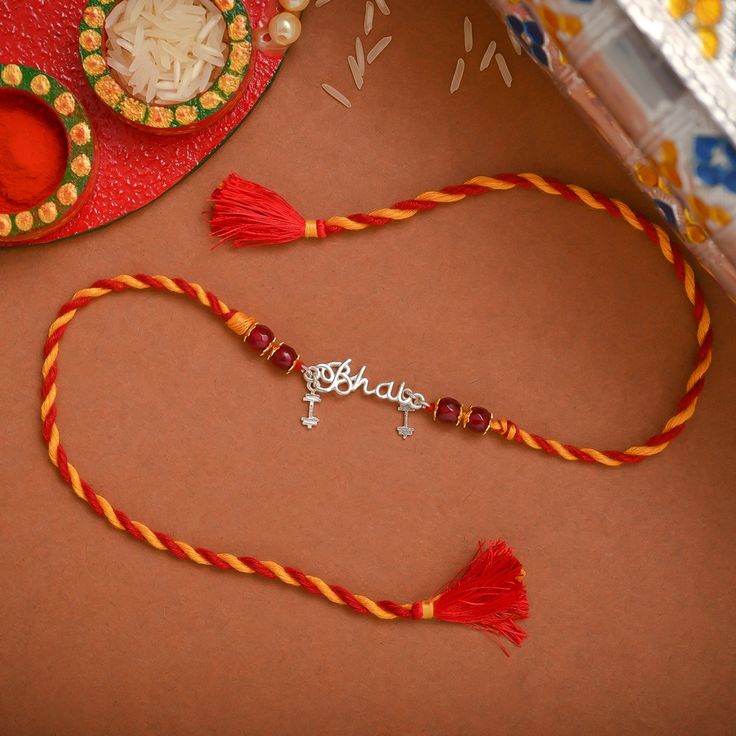 Silver and Gold Rakhis