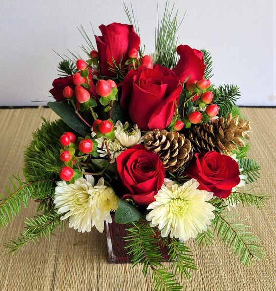 Christmas Flower Bouquet