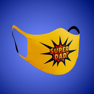 Super Dad Face Mask Adult