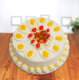 Crunchy Pineapple Cake