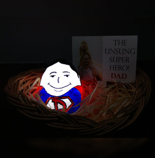 Father’s Day – Superdad Personalized Lamp