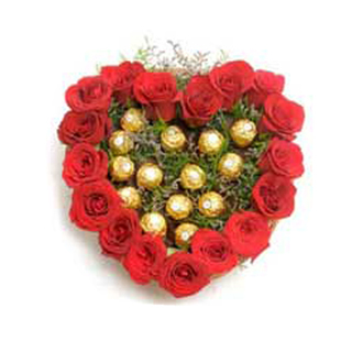 Ferrero Rocher With Roses