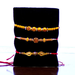 Set of 3 Rakhis-Basic