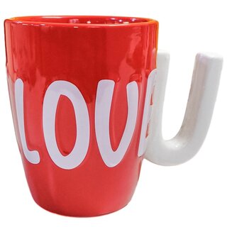 3D I LOVE U Coffee Mug