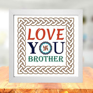 Love You Brother Photo Frame