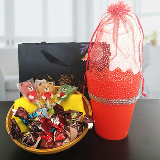 Teddy Fruit Lollies and Truffle Combo