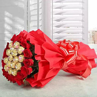 Valentine Premium Rocher Bouquet