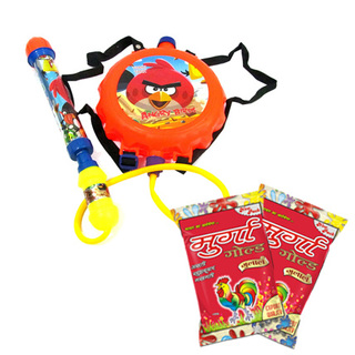 Holi Pichkari Combo-Angry Birds