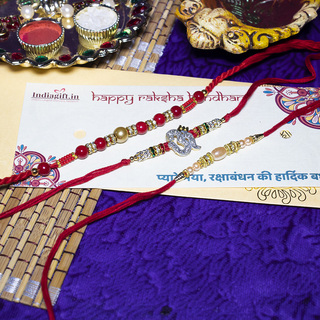 OM Rakhi Combo of 3