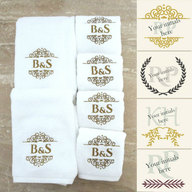 Personalised Monogrammed Towel Set