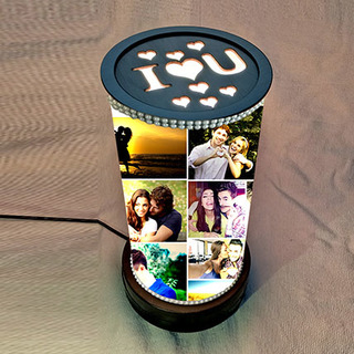 Rotating ILU Memories Lamp