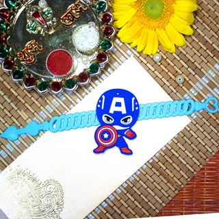 Captain America Kids Rakhi
