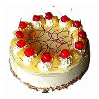 Valentine 5 Star Hotel Vanilla Cake
