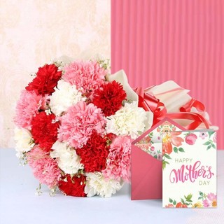 Mothers day Mix Carnation Bouquet
