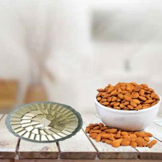 Kaju Burfi with Almonds