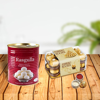 Dussehra Sweets and Ferrero Tikka Combo