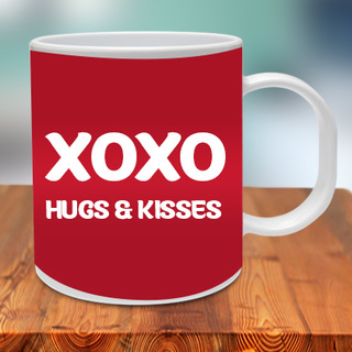 Hugs Kisses Mug