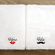 Personalised Towel Set-His and Hers