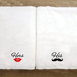 Personalised Towel Set-His and Hers