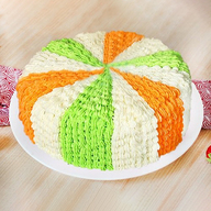 Tricolor Cake