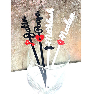Personalised Couple Stirrers