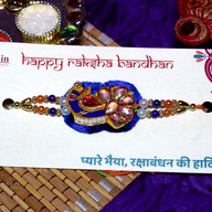 Colourful Zardosi Rakhi
