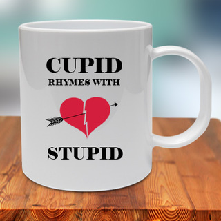 Cupid Stupid Mug