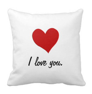 I Love You Cushion