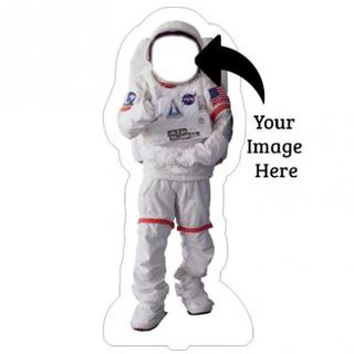 Funny Character Astronaut