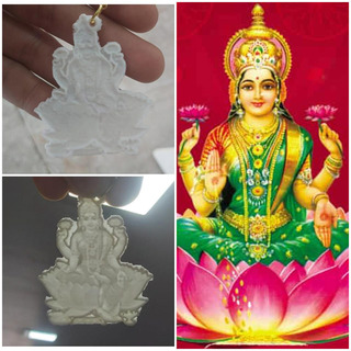 Magical Godess Lakshmi Keychain 